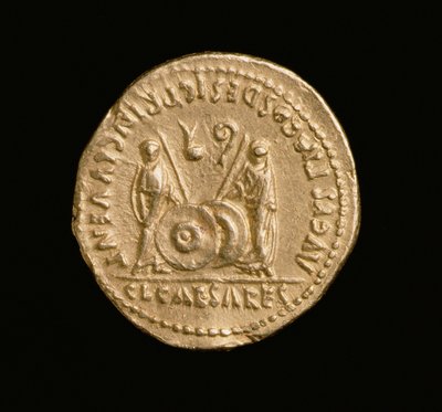 Aureus of Emperor Augustus (reverse) (gold) by Roman